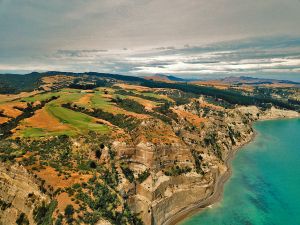 Cape Kidnappers Back Nine Aerial